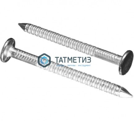 Гвозди ершен. оцинкован. 4,2х40 (5 кг/уп) |  «ТАТМЕТИЗ» Гвозди ершен. оцинкован. 4,2х40 (5 кг/уп) -  магазин крепежа «ТАТМЕТИЗ»