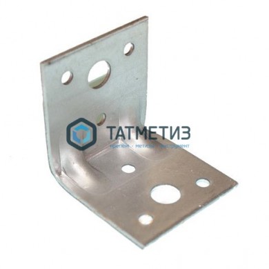 Крепежный усиленный уголок KUU  50x50x50 х 2,0мм |  «ТАТМЕТИЗ» Крепежный усиленный уголок KUU  50x50x50 х 2,0мм -  магазин крепежа «ТАТМЕТИЗ»