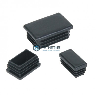 Заглушка для труб прямоугольная 40 х 80 мм (70 шт/уп) |  «ТАТМЕТИЗ» Заглушка для труб прямоугольная 40 х 80 мм (70 шт/уп) -  магазин крепежа «ТАТМЕТИЗ»