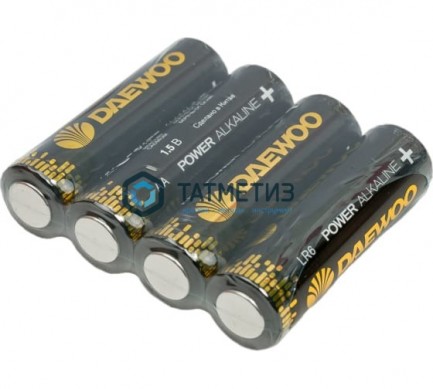 Батарейка алкалиновая тип AA / LR6 1.5В POWER Pack-24 (уп.24шт) DAEWOO |  «ТАТМЕТИЗ» Батарейка алкалиновая тип AA / LR6 1.5В POWER Pack-24 (уп.24шт) DAEWOO -  магазин крепежа «ТАТМЕТИЗ»