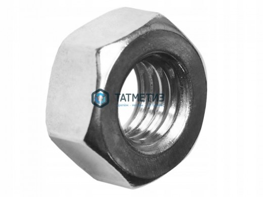 Гайка  М 6 DIN 985 А4-80 самоконтр |  «ТАТМЕТИЗ» Гайка  М 6 DIN 985 А4-80 самоконтр -  магазин крепежа «ТАТМЕТИЗ»