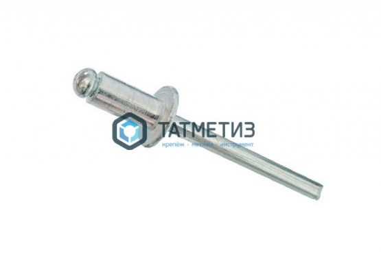 Заклепки ZK ал/ст 6,4x14  (250 шт/уп) KL |  «ТАТМЕТИЗ» Заклепки ZK ал/ст 6,4x14  (250 шт/уп) KL -  магазин крепежа «ТАТМЕТИЗ»