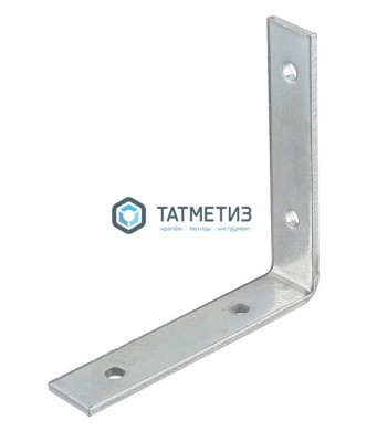 Крепежный уголок узкий 100х100х20х4 мм KUM |  «ТАТМЕТИЗ» Крепежный уголок узкий 100х100х20х4 мм KUM -  магазин крепежа «ТАТМЕТИЗ»