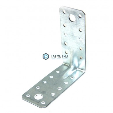 Крепежный усиленный уголок KUU  90x90x40 (50/100 шт/уп) |  «ТАТМЕТИЗ» Крепежный усиленный уголок KUU  90x90x40 (50/100 шт/уп) -  магазин крепежа «ТАТМЕТИЗ»