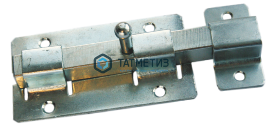 Задвижка дверная ЗД-06 пол.медь |  «ТАТМЕТИЗ» Задвижка дверная ЗД-06 пол.медь -  магазин крепежа «ТАТМЕТИЗ»