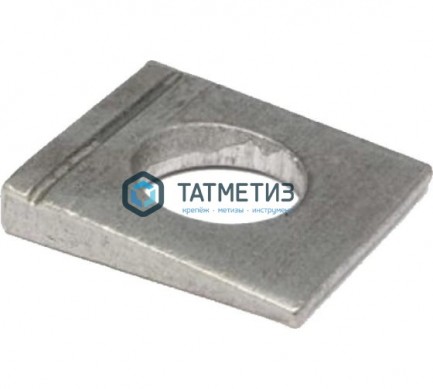 Шайба косая квадратная DIN 434 оц. М16 -  магазин крепежа «ТАТМЕТИЗ»