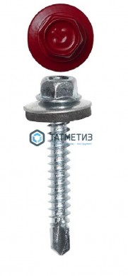 Саморез окраш.кров. 4,8х35 /3005/ DAXMER MS (10х250) |  «ТАТМЕТИЗ» Саморез окраш.кров. 4,8х35 /3005/ DAXMER MS (10х250) -  магазин крепежа «ТАТМЕТИЗ»