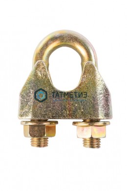 Зажим троса DIN 1142  6 мм |  «ТАТМЕТИЗ» Зажим троса DIN 1142  6 мм -  магазин крепежа «ТАТМЕТИЗ»