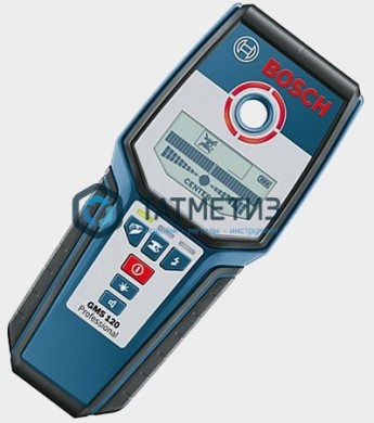 ДЕТЕКТОР BOSCH GMS 120 PROF -  магазин крепежа «ТАТМЕТИЗ»