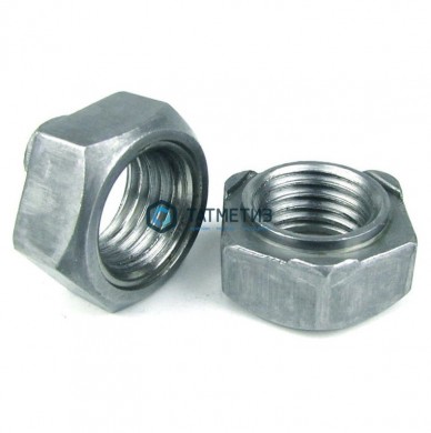 Гайка приварная DIN 929 М10 |  «ТАТМЕТИЗ» Гайка приварная DIN 929 М10 -  магазин крепежа «ТАТМЕТИЗ»