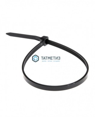 Хомут-стяжка нейлон  200 х 3,6  (100 шт/уп)  REXANT черный |  «ТАТМЕТИЗ» Хомут-стяжка нейлон  200 х 3,6  (100 шт/уп)  REXANT черный -  магазин крепежа «ТАТМЕТИЗ»