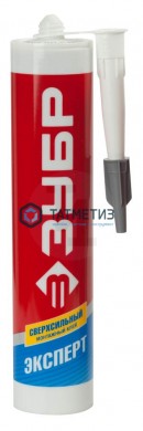 Клей монтажный ЗУБР КМ-200 суперсильный, 300мл |  «ТАТМЕТИЗ» Клей монтажный ЗУБР КМ-200 суперсильный, 300мл -  магазин крепежа «ТАТМЕТИЗ»