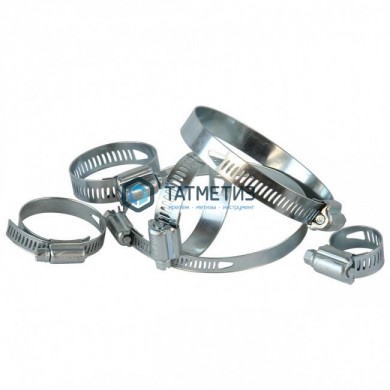 Хомут червячный  120-140 мм-10 мм TORK |  «ТАТМЕТИЗ» Хомут червячный  120-140 мм-10 мм TORK -  магазин крепежа «ТАТМЕТИЗ»