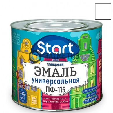 Эмаль ПФ-115  БЕЛАЯ  глянцевая 1,8 кг-. /6 СТАРТ |  «ТАТМЕТИЗ» Эмаль ПФ-115  БЕЛАЯ  глянцевая 1,8 кг-. /6 СТАРТ -  магазин крепежа «ТАТМЕТИЗ»