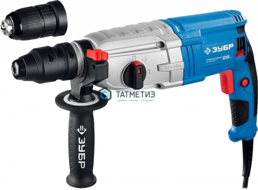 Перфоратор SDS-plus, ЗУБР Профессионал, 800Вт, 3,2 Дж, до 28 мм, +БЗП |  «ТАТМЕТИЗ» Перфоратор SDS-plus, ЗУБР Профессионал, 800Вт, 3,2 Дж, до 28 мм, +БЗП -  магазин крепежа «ТАТМЕТИЗ»