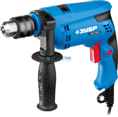 Дрель удар, ЗУБР Профессионал 580 Вт, патрон 13мм, реверс, d: сталь-10 мм/бетон-13 мм/дерево-20мм |  «ТАТМЕТИЗ» Дрель удар, ЗУБР Профессионал 580 Вт, патрон 13мм, реверс, d: сталь-10 мм/бетон-13 мм/дерево-20мм -  магазин крепежа «ТАТМЕТИЗ»
