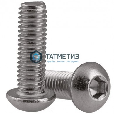 Винт ISO 7380 А2 M10х45 |  «ТАТМЕТИЗ» Винт ISO 7380 А2 M10х45 -  магазин крепежа «ТАТМЕТИЗ»