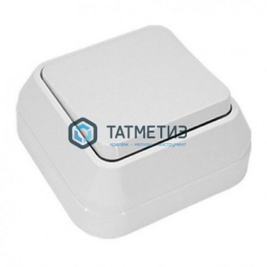 Выключатель 1-кл. ОП 10А IP20 бел. MAKEL 45101 |  «ТАТМЕТИЗ» Выключатель 1-кл. ОП 10А IP20 бел. MAKEL 45101 -  магазин крепежа «ТАТМЕТИЗ»