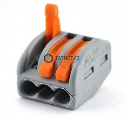 Клеммник EKF 3х(0.08-2.5) 413 |  «ТАТМЕТИЗ» Клеммник EKF 3х(0.08-2.5) 413 -  магазин крепежа «ТАТМЕТИЗ»