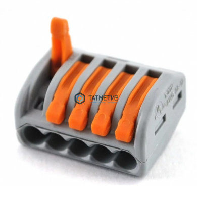 Клеммник EKF 5х(0.08-2.5) 415 |  «ТАТМЕТИЗ» Клеммник EKF 5х(0.08-2.5) 415 -  магазин крепежа «ТАТМЕТИЗ»