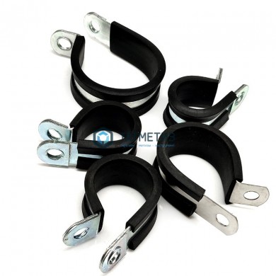 Хомут Руббер D 14 мм х 20 мм |  «ТАТМЕТИЗ» Хомут Руббер D 14 мм х 20 мм -  магазин крепежа «ТАТМЕТИЗ»