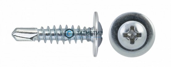Саморез п/ш сверло 4,2х38  (4 000 шт/уп) МС |  «ТАТМЕТИЗ» Саморез п/ш сверло 4,2х38  (4 000 шт/уп) МС -  магазин крепежа «ТАТМЕТИЗ»