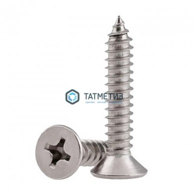 Саморез DIN7982 потай кр.шлиц 4,8 х 50 А2 нерж. |  «ТАТМЕТИЗ» Саморез DIN7982 потай кр.шлиц 4,8 х 50 А2 нерж. -  магазин крепежа «ТАТМЕТИЗ»