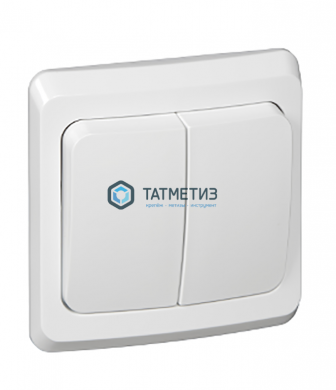 Выключатель 2-кл. СП Вега 10А IP20 BC10-2-0-ВБ бел. ИЭК EVV20-K01-10-DM |  «ТАТМЕТИЗ» Выключатель 2-кл. СП Вега 10А IP20 BC10-2-0-ВБ бел. ИЭК EVV20-K01-10-DM -  магазин крепежа «ТАТМЕТИЗ»