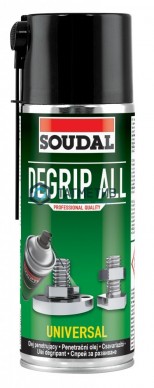 Смазка SOUDAL проникающая DEGRIP ALL 400 мл, |  «ТАТМЕТИЗ» Смазка SOUDAL проникающая DEGRIP ALL 400 мл, -  магазин крепежа «ТАТМЕТИЗ»