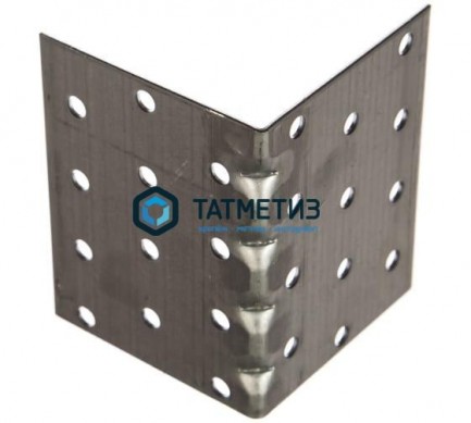 Усиленный монтажный уголок 80x80x60x1,5 mm KMP8 |  «ТАТМЕТИЗ» Усиленный монтажный уголок 80x80x60x1,5 mm KMP8 -  магазин крепежа «ТАТМЕТИЗ»