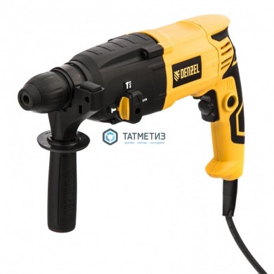 Перфоратор RH-750-24, SDS-plus, 750 Вт, 2,5 Дж, 3 реж.// Denzel |  «ТАТМЕТИЗ» Перфоратор RH-750-24, SDS-plus, 750 Вт, 2,5 Дж, 3 реж.// Denzel -  магазин крепежа «ТАТМЕТИЗ»