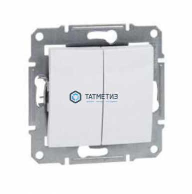 Механизм выключателя 2-кл. СП Sedna 10А IP20 бел. SchE SDN0300121 |  «ТАТМЕТИЗ» Механизм выключателя 2-кл. СП Sedna 10А IP20 бел. SchE SDN0300121 -  магазин крепежа «ТАТМЕТИЗ»