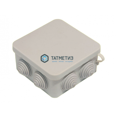 Коробка распр. ОП 85х85х40мм, IP55, нар. монтаж, HEGEL инд. упаковка |  «ТАТМЕТИЗ» Коробка распр. ОП 85х85х40мм, IP55, нар. монтаж, HEGEL инд. упаковка -  магазин крепежа «ТАТМЕТИЗ»