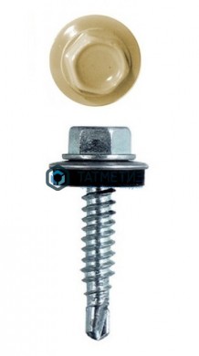 Саморез окраш.кров. 5,5х25 /1014/ DAXMER M (10х250) |  «ТАТМЕТИЗ» Саморез окраш.кров. 5,5х25 /1014/ DAXMER M (10х250) -  магазин крепежа «ТАТМЕТИЗ»