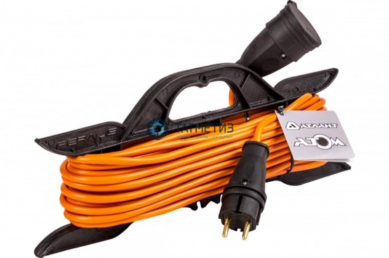 Удлинитель на рамке 1 х 20 м, с/з, ПВС 3х2,5, 4000 Вт, IP20, 16А, Атлант |  «ТАТМЕТИЗ» Удлинитель на рамке 1 х 20 м, с/з, ПВС 3х2,5, 4000 Вт, IP20, 16А, Атлант -  магазин крепежа «ТАТМЕТИЗ»