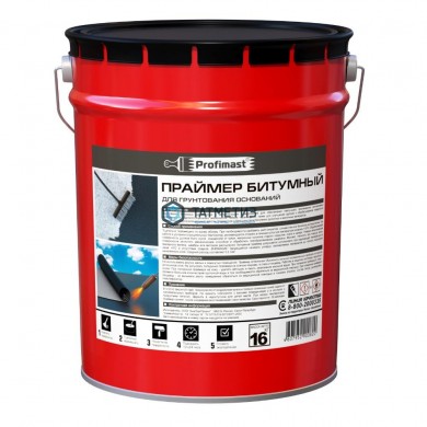 Праймер битумный PROFIMAST 21,5 л |  «ТАТМЕТИЗ» Праймер битумный PROFIMAST 21,5 л -  магазин крепежа «ТАТМЕТИЗ»