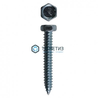 Саморез DIN 7976 шестигр. головка, острый 5,5х25 |  «ТАТМЕТИЗ» Саморез DIN 7976 шестигр. головка, острый 5,5х25 -  магазин крепежа «ТАТМЕТИЗ»