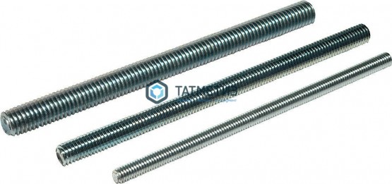 Шпилька резьбовая оц М16х2000  КП 8.8  60° |  «ТАТМЕТИЗ» Шпилька резьбовая оц М16х2000  КП 8.8  60° -  магазин крепежа «ТАТМЕТИЗ»