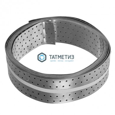 Лента монтажная перфорированная LM-100х10000х2.0 мм |  «ТАТМЕТИЗ» Лента монтажная перфорированная LM-100х10000х2.0 мм -  магазин крепежа «ТАТМЕТИЗ»
