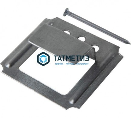 Кляймер для вагонки №7 (60 шт в упак)  ТК |  «ТАТМЕТИЗ» Кляймер для вагонки №7 (60 шт в упак)  ТК -  магазин крепежа «ТАТМЕТИЗ»