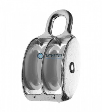 Блок двойной пласт оц. 50 (2") |  «ТАТМЕТИЗ» Блок двойной пласт оц. 50 (2") -  магазин крепежа «ТАТМЕТИЗ»