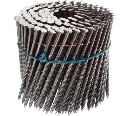 Гвозди с винтовой накаткой на кассетах  2,5 х 50  (300 шт/кас, 9000 шт/кор)  SCH |  «ТАТМЕТИЗ» Гвозди с винтовой накаткой на кассетах  2,5 х 50  (300 шт/кас, 9000 шт/кор)  SCH -  магазин крепежа «ТАТМЕТИЗ»