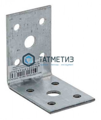 Крепежный усиленный уголок KUU  50x50x35 |  «ТАТМЕТИЗ» Крепежный усиленный уголок KUU  50x50x35 -  магазин крепежа «ТАТМЕТИЗ»