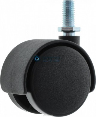 Колесо мебельное поворотное, черный нейлон, крепление с болтом TWT50 |  «ТАТМЕТИЗ» Колесо мебельное поворотное, черный нейлон, крепление с болтом TWT50 -  магазин крепежа «ТАТМЕТИЗ»