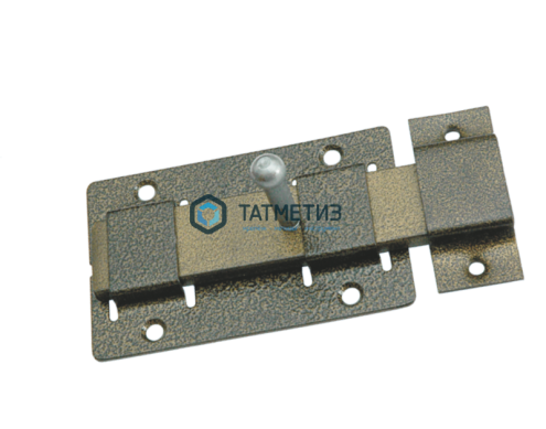 Задвижка дверная ЗД-02 пол.медь |  «ТАТМЕТИЗ» Задвижка дверная ЗД-02 пол.медь -  магазин крепежа «ТАТМЕТИЗ»