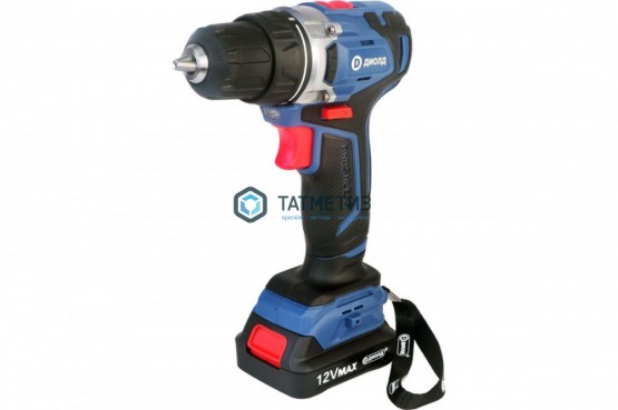 Дрель-шуруповерт аккумуляторная 12 В, 2,0 Ач, БЗП, "ДИОЛД" ДЭА-12 ЛИ-08 |  «ТАТМЕТИЗ» Дрель-шуруповерт аккумуляторная 12 В, 2,0 Ач, БЗП, "ДИОЛД" ДЭА-12 ЛИ-08 -  магазин крепежа «ТАТМЕТИЗ»