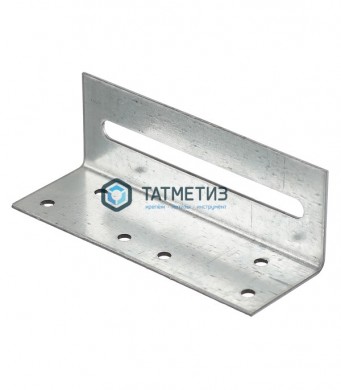 Уголок скользящий 40х40х120х2,0 мм,  оцинк. |  «ТАТМЕТИЗ» Уголок скользящий 40х40х120х2,0 мм,  оцинк. -  магазин крепежа «ТАТМЕТИЗ»