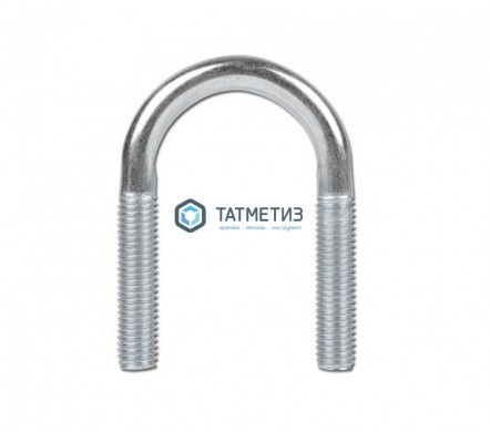 Хомут U-образный d 30 (3/4 ) М6  UBZ |  «ТАТМЕТИЗ» Хомут U-образный d 30 (3/4 ) М6  UBZ -  магазин крепежа «ТАТМЕТИЗ»