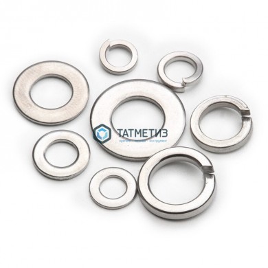 Шайба-гровер  4 нержавейка А4 DIN 127 (1000 шт/уп) |  «ТАТМЕТИЗ» Шайба-гровер  4 нержавейка А4 DIN 127 (1000 шт/уп) -  магазин крепежа «ТАТМЕТИЗ»