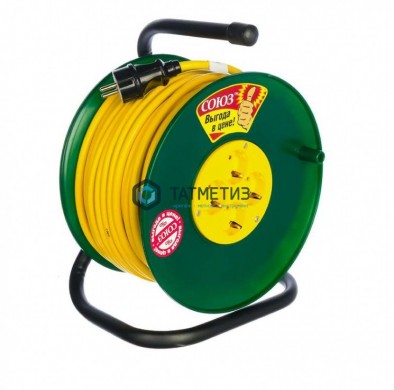 Удлинитель на кат. 4х50м б/з, ПВС 2х1,5, 3500 Вт, IP20, 16А, Атлант |  «ТАТМЕТИЗ» Удлинитель на кат. 4х50м б/з, ПВС 2х1,5, 3500 Вт, IP20, 16А, Атлант -  магазин крепежа «ТАТМЕТИЗ»